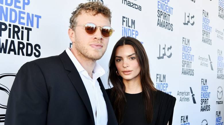 11 Celebrities Who Are Rumored To Be Horrible Neighbors 146 Emily Ratajkowski and Sebastian Bear-McClard in 2020