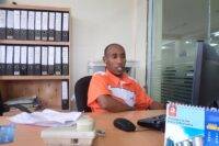 Small business team working in an organised office