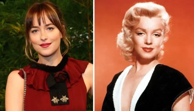 Dakota Johnson Marilyn Monroe Transformation