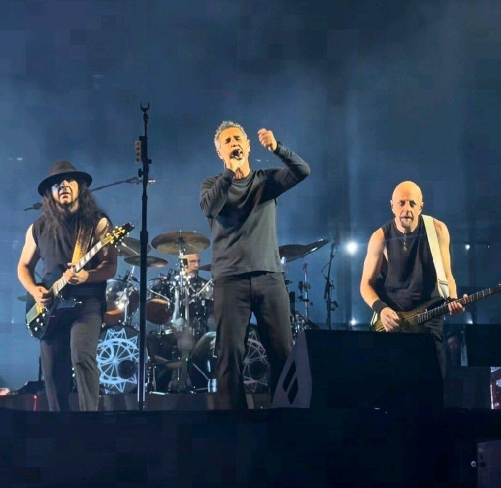 System of a Down performing live in Mexico in 2026