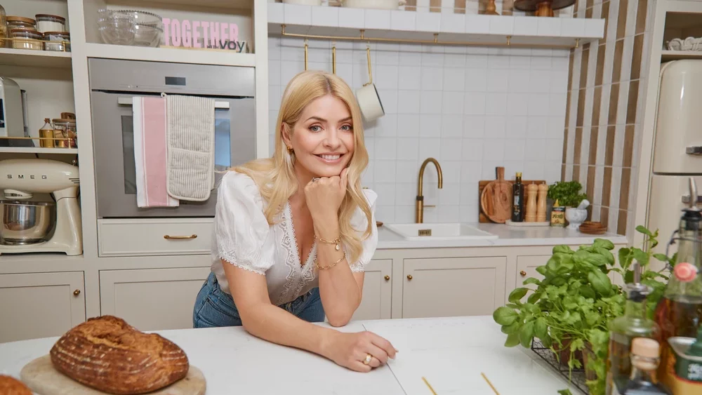 Holly Willoughby in promotional imagery for the Together lifestyle series