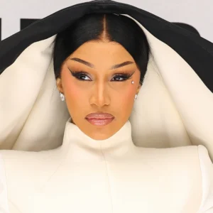 cardi b big hair paris fashion