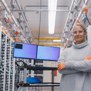 Microsoft Azure datacenter infrastructure supporting cloud and AI services