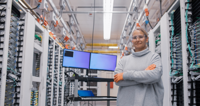 Microsoft Azure datacenter infrastructure supporting cloud and AI services