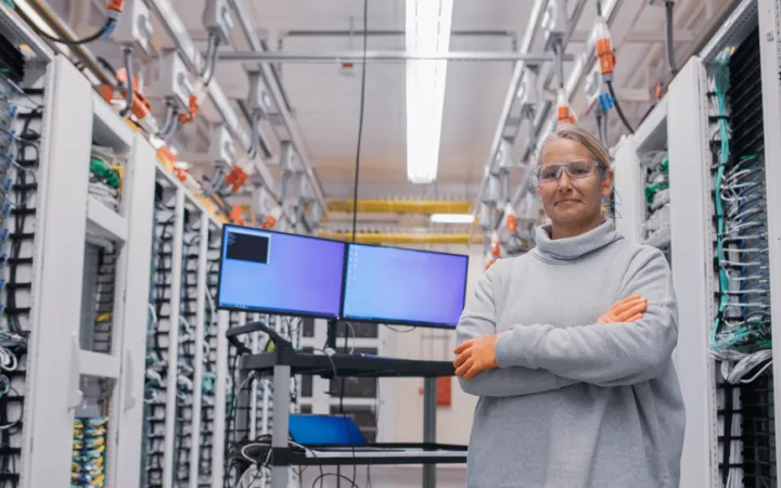 Microsoft Azure datacenter infrastructure supporting cloud and AI services
