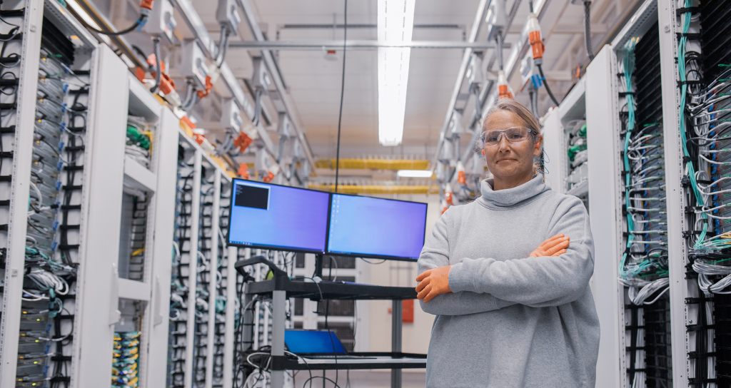 Microsoft Azure datacenter infrastructure supporting cloud and AI services