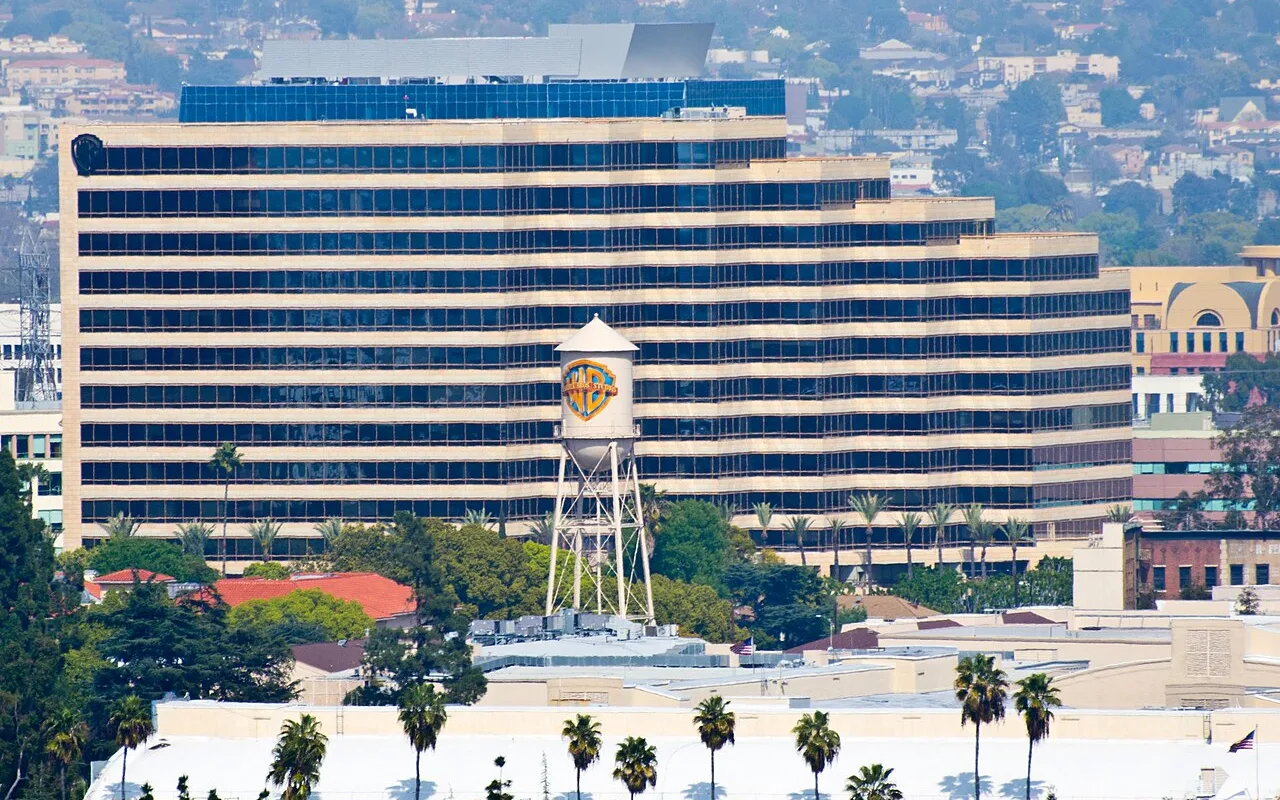 Warner Bros. studio lot in Burbank, California, home to Warner Bros. Discovery's film operations