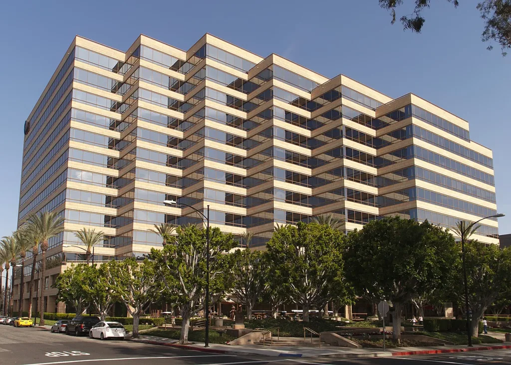Warner Bros. studio office building in Burbank, California
