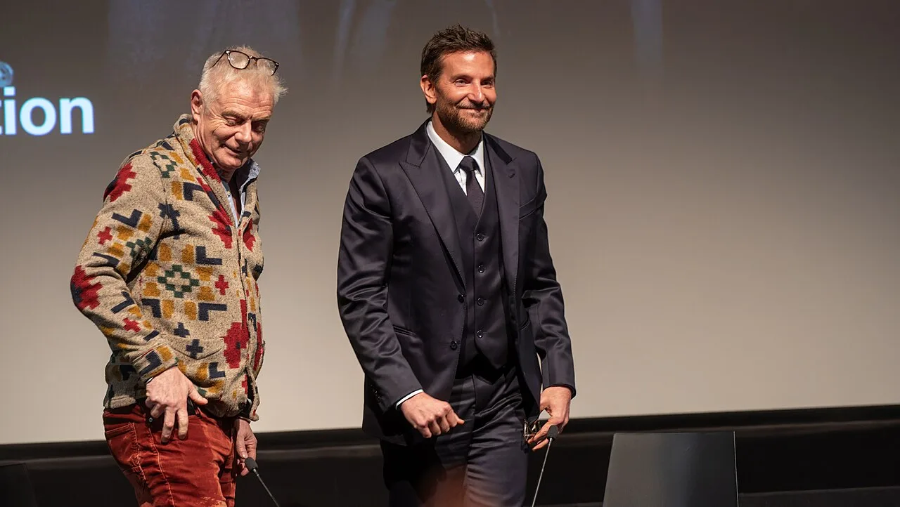 Bradley Cooper speaking at BFI Southbank in 2024