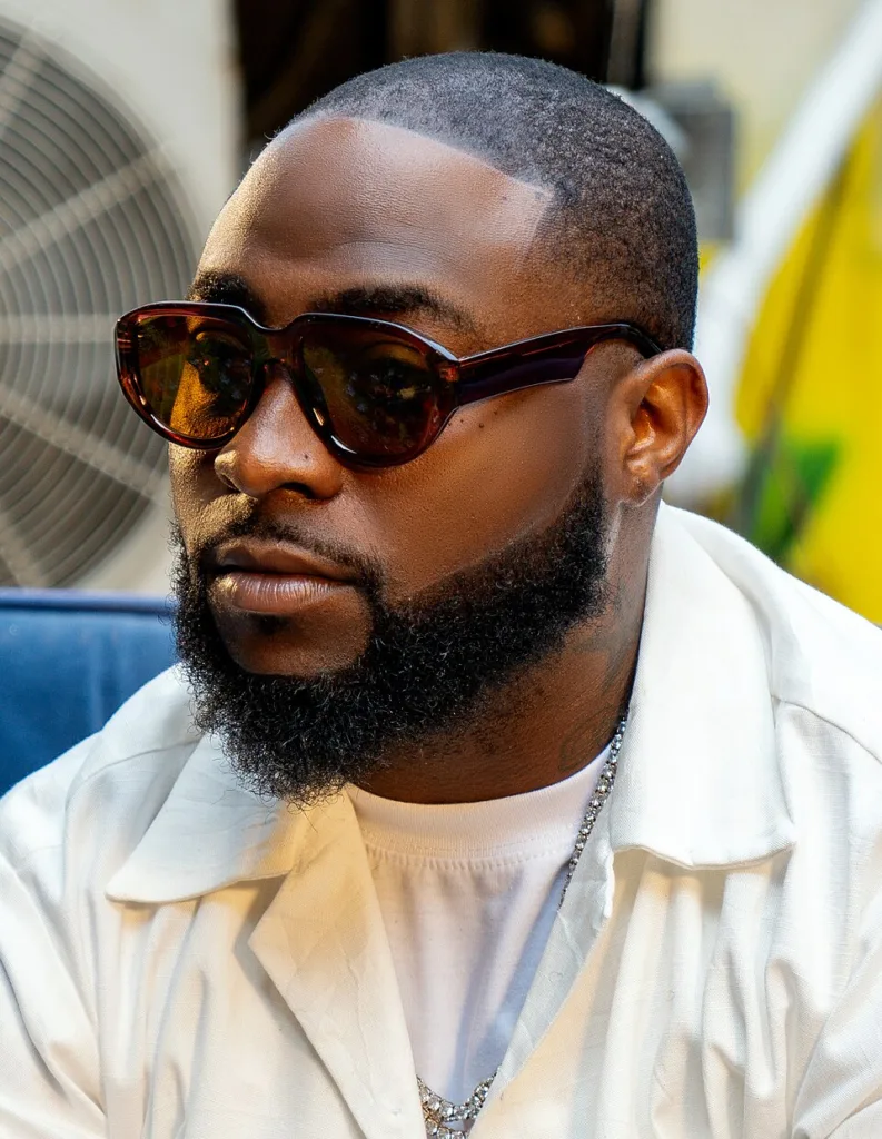 Davido photographed in 2024