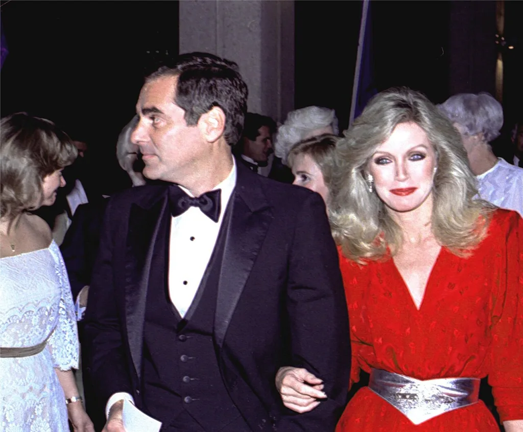 Donna Mills at the Filmex tribute to Elizabeth Taylor in 1981