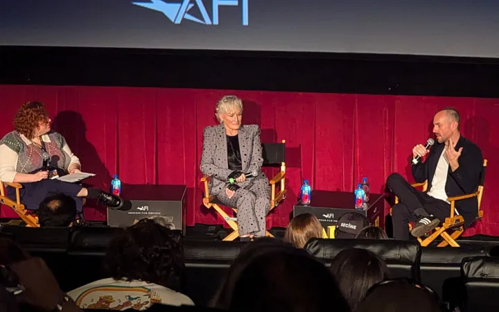 Glenn Close at a public film event in Los Angeles in 2024