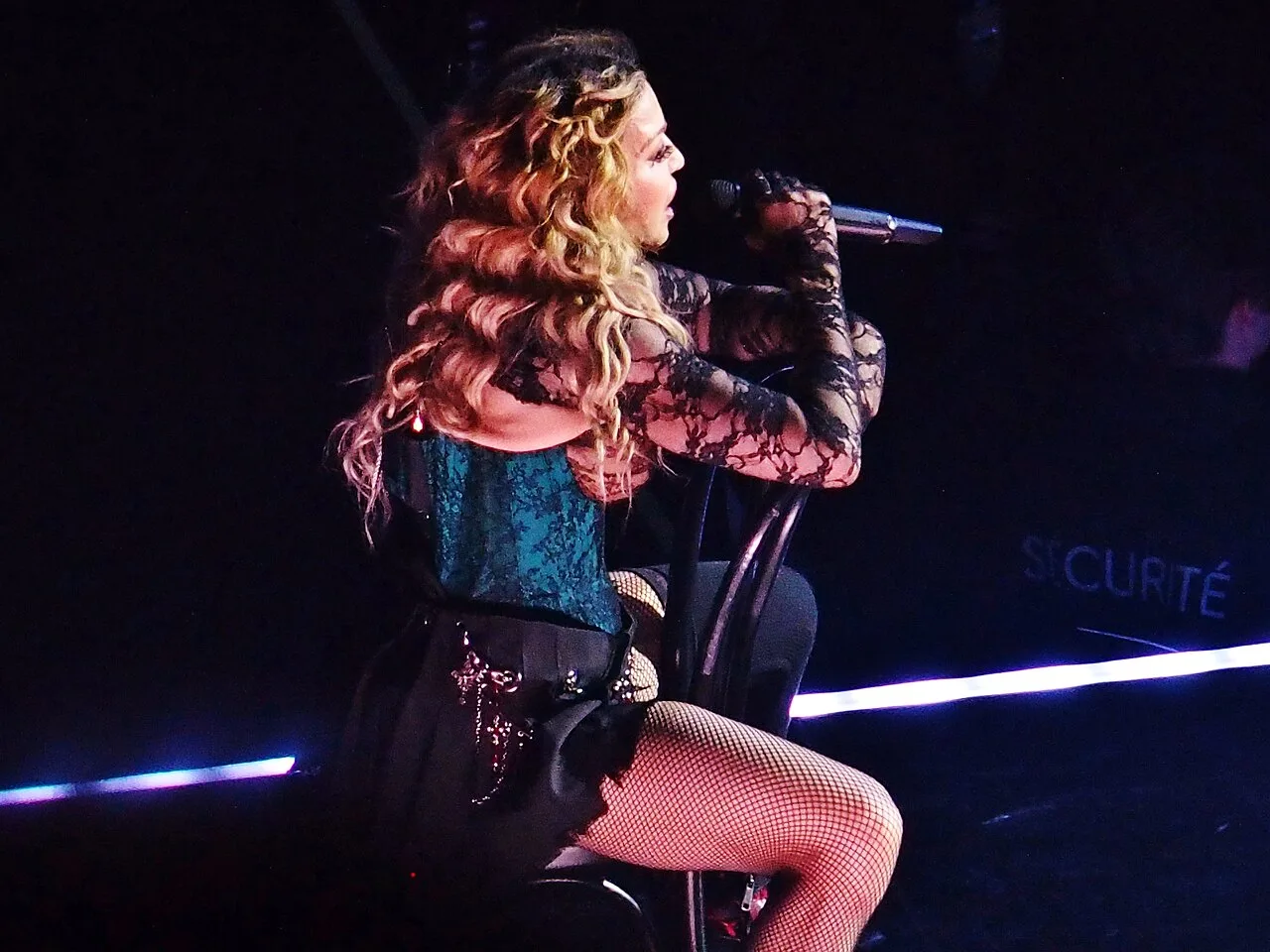 Open the featured image for Madonna 2026 VMA Nominations: Pop Icon Leads Taylor Swift With 11 Nods Madonna performing on The Celebration Tour in Montreal