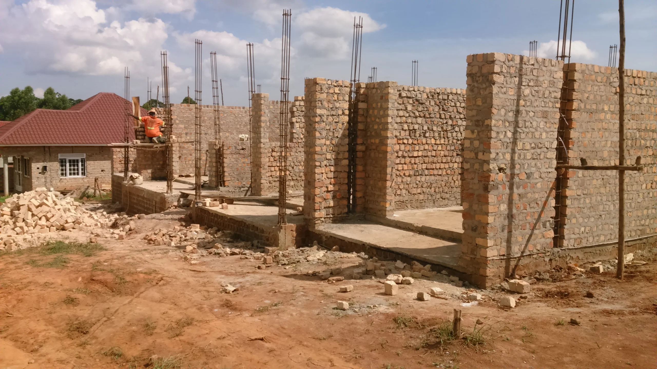 A house under construction illustrating the new-home market and builder incentives