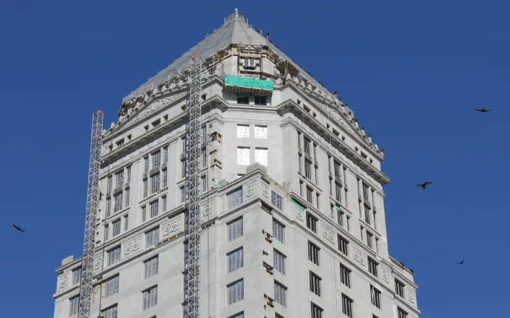 Miami-Dade County Courthouse in Miami, where the Courtney Clenney case was handled