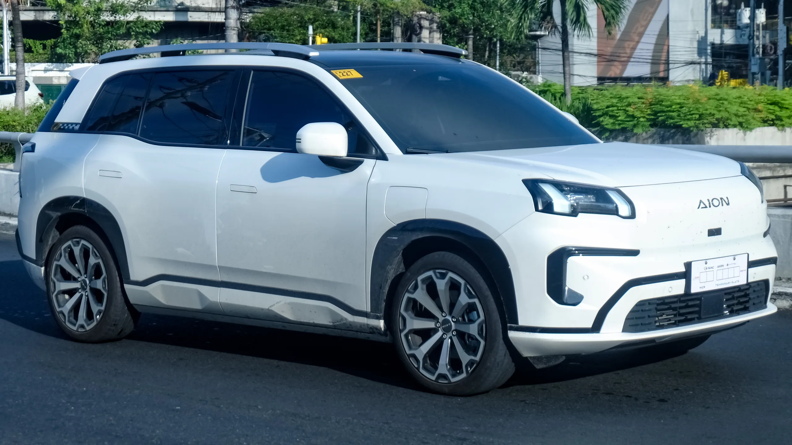 Open the featured image for GAC Europe EV Expansion Puts Chinese Carmakers Deeper Into the European Market GAC Aion V electric SUV in Glacier White photographed in 2026