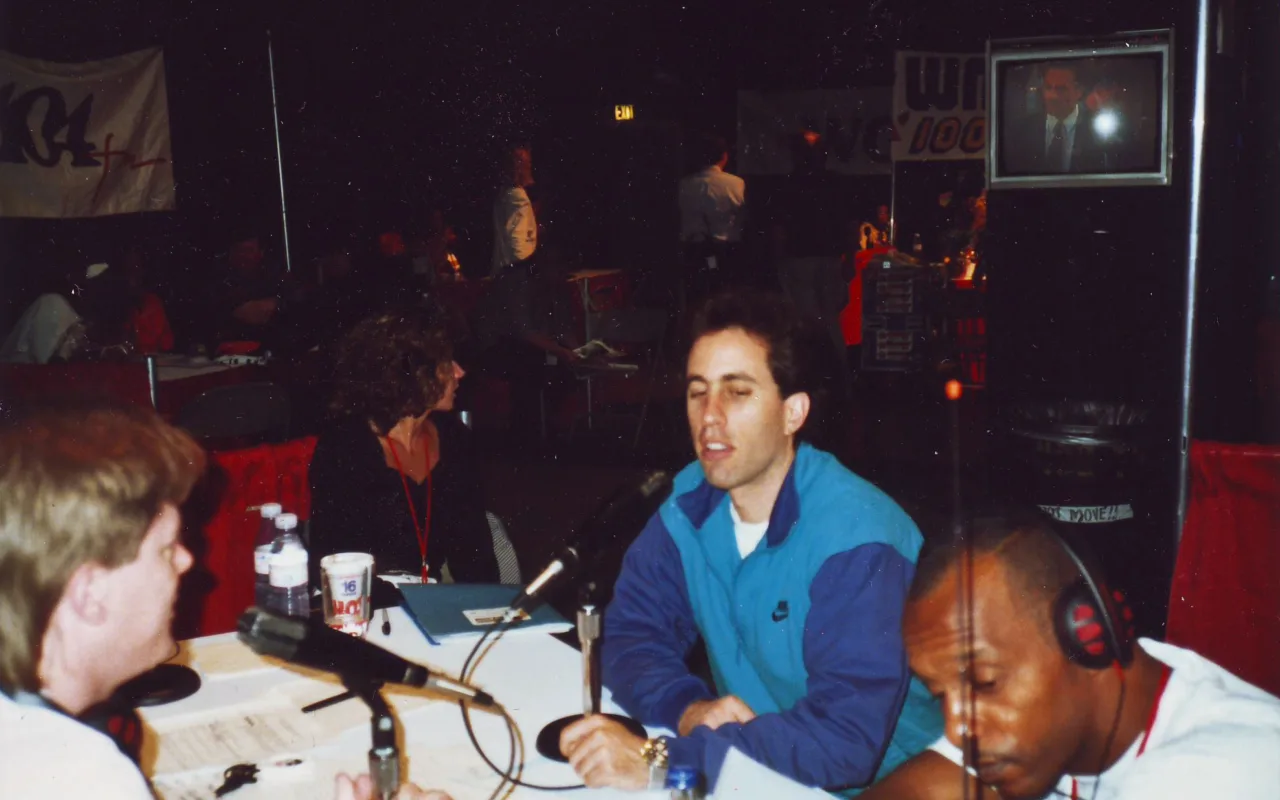 Jerry Seinfeld during a public appearance in 2018