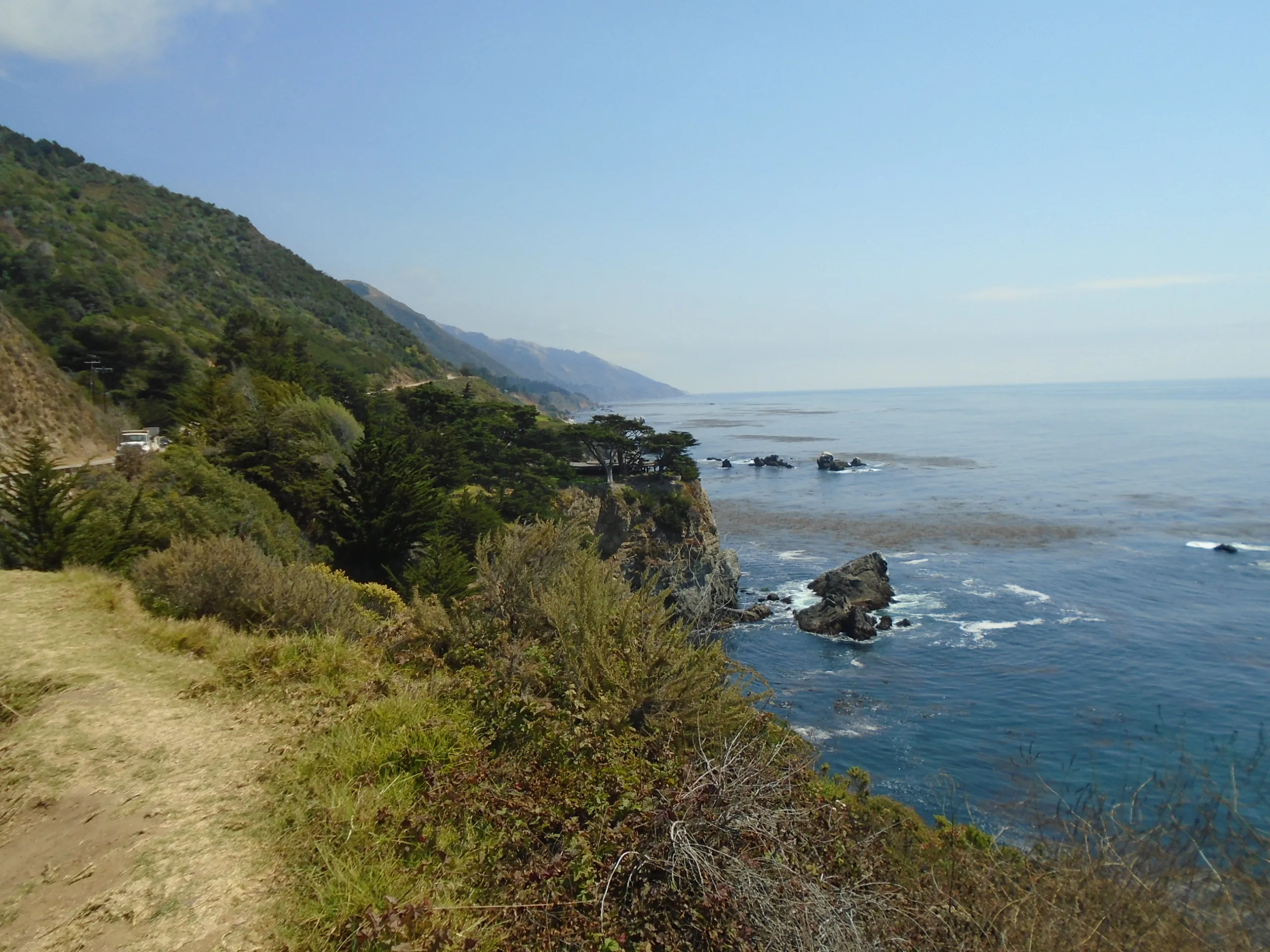Big Sur coast in California, where Jon Hamm and Anna Osceola married in 2023