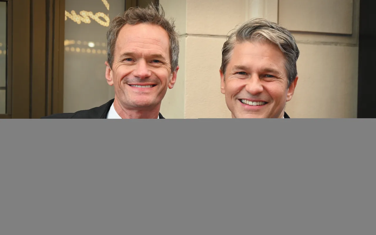 Neil Patrick Harris and David Burtka together at a public event