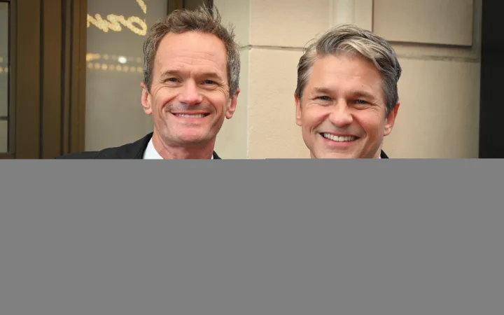 Neil Patrick Harris and David Burtka together at a public event