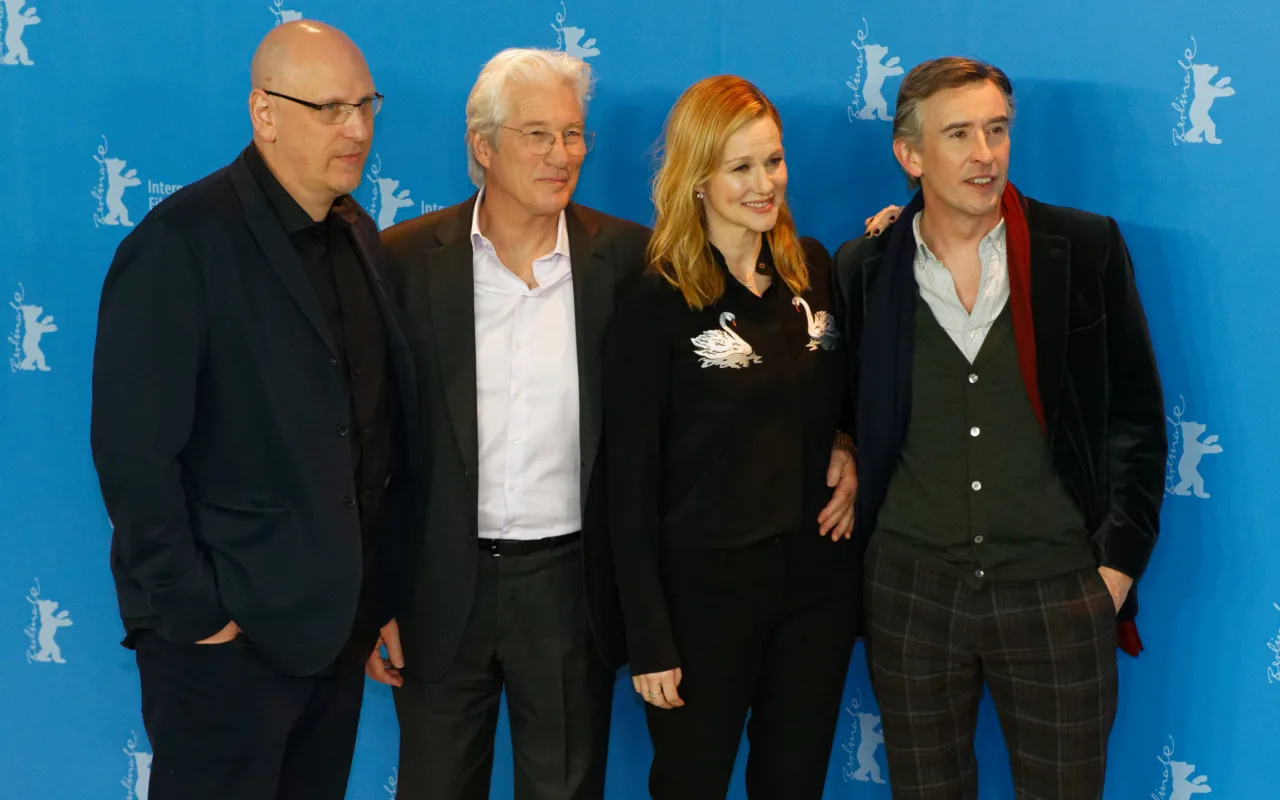 Richard Gere with the cast of The Dinner at the 2017 Berlin Film Festival