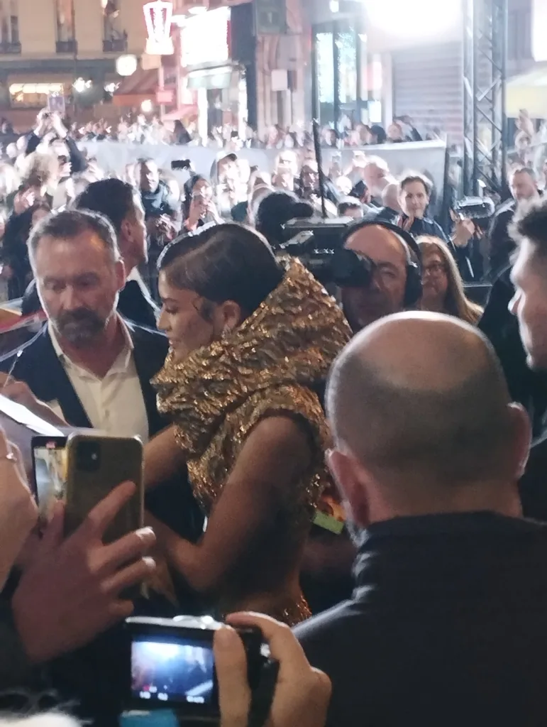 Zendaya at the Dune Part Two premiere in Paris in 2024