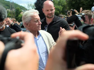 Michael Douglas at the 59th Karlovy Vary International Film Festival in 2025