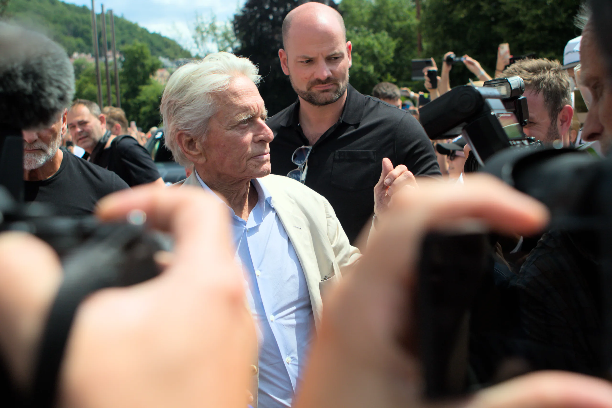 Open the featured image for Michael Douglas Memoir Looks Past the Highlight Reel at 82 Michael Douglas at the 59th Karlovy Vary International Film Festival in 2025