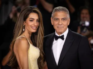 George and Amal Clooney together at the Venice Film Festival