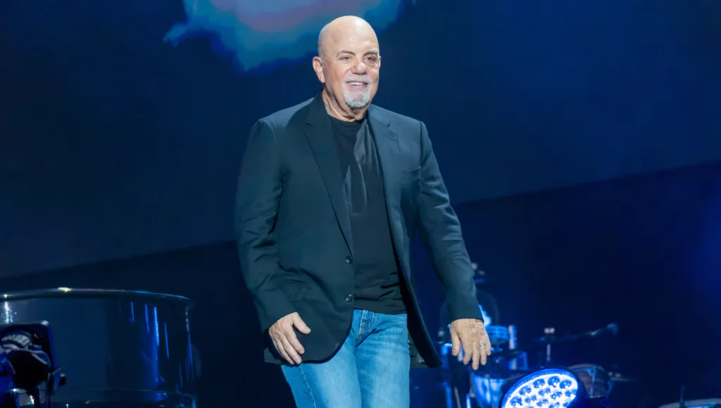 Billy Joel performing onstage at British Summer Time Hyde Park in 2023
