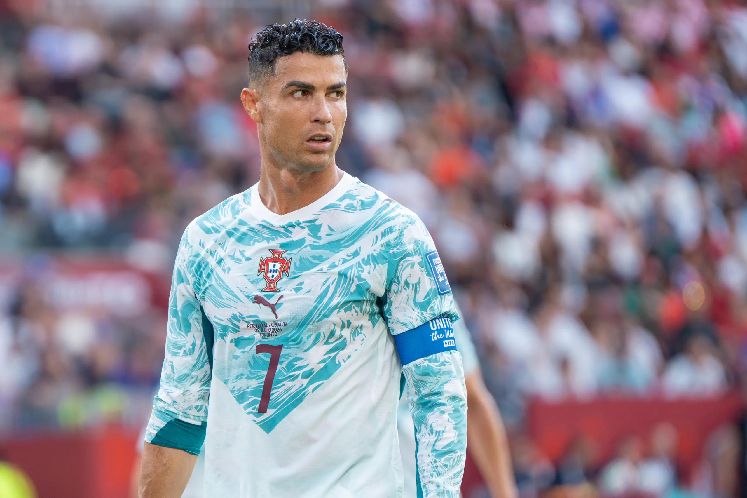 Open the featured image for Cristiano Ronaldo Jorge Jesus Dispute: Captain Says Coach Broke Two Promises Cristiano Ronaldo playing for Portugal against Croatia at the 2026 FIFA World Cup