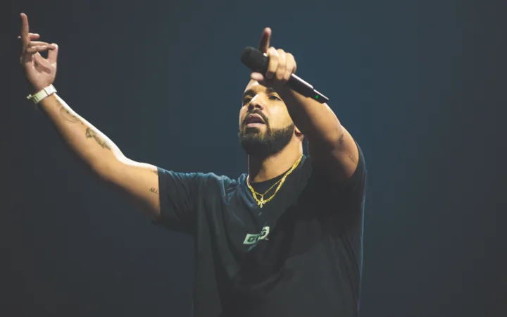 Drake performing during the Summer Sixteen Tour in Toronto