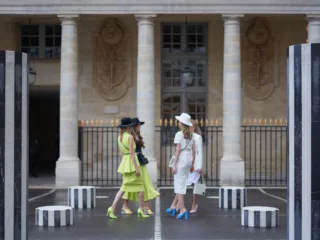 Fashion presentation during Paris Fashion Week in 2022