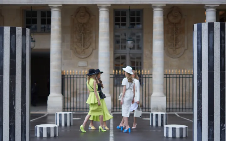 Fashion presentation during Paris Fashion Week in 2022