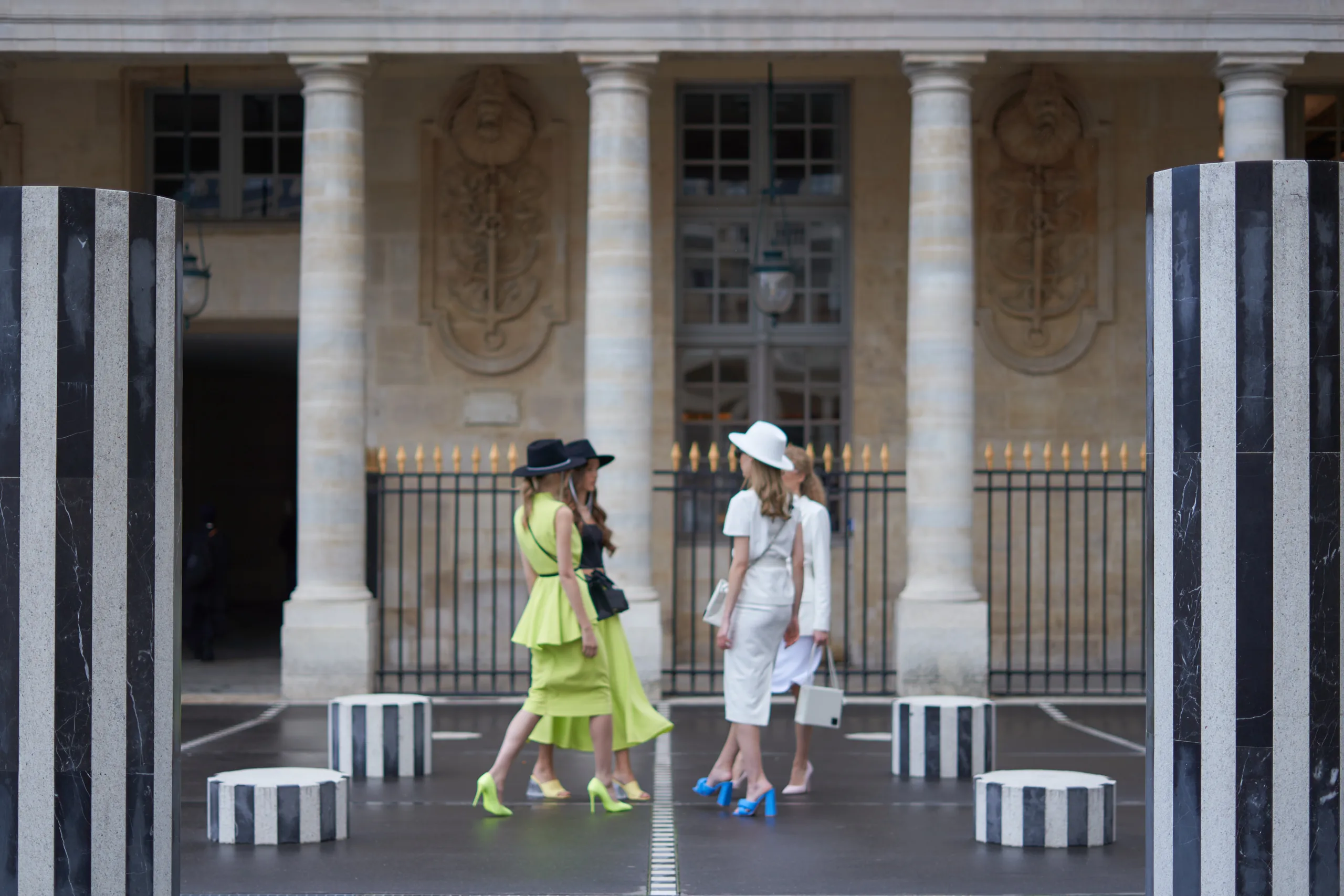 Open the featured image for Paris Fashion Week Heat Is Changing How Fall Dressing Works Fashion presentation during Paris Fashion Week in 2022