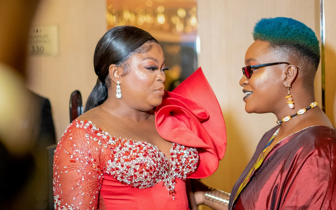 Funke Akindele attending the 2021 AMA Awards