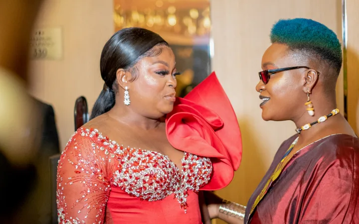 Funke Akindele attending the 2021 AMA Awards