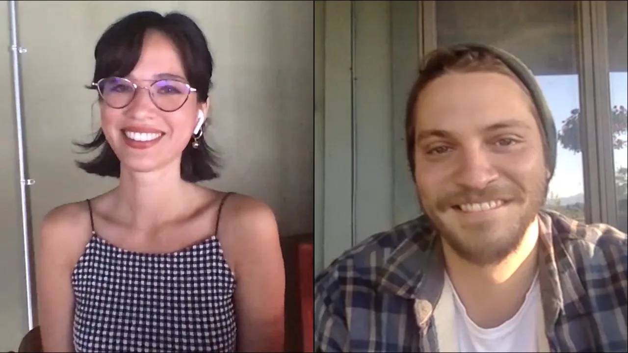 Open the featured image for Luke Grimes Biography: From Ohio to Yellowstone’s Kayce Dutton Luke Grimes and Kelsey Asbille during a Yellowstone interview