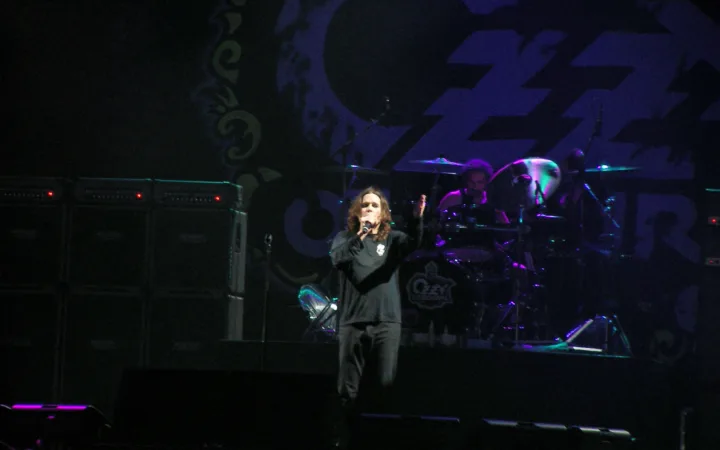 Ozzy Osbourne, whose Los Angeles mansion with Sharon is now listed for $16 million