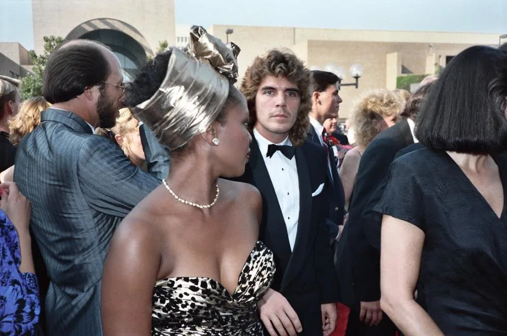 Alfre Woodard in the left foreground at the 1987 Emmy Awards