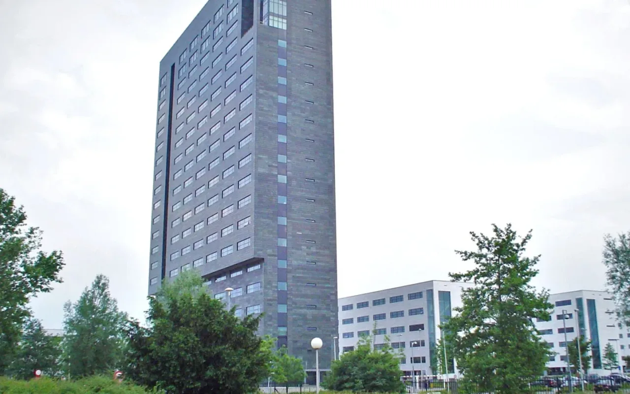 ASML headquarters building in Veldhoven photographed in May 2008