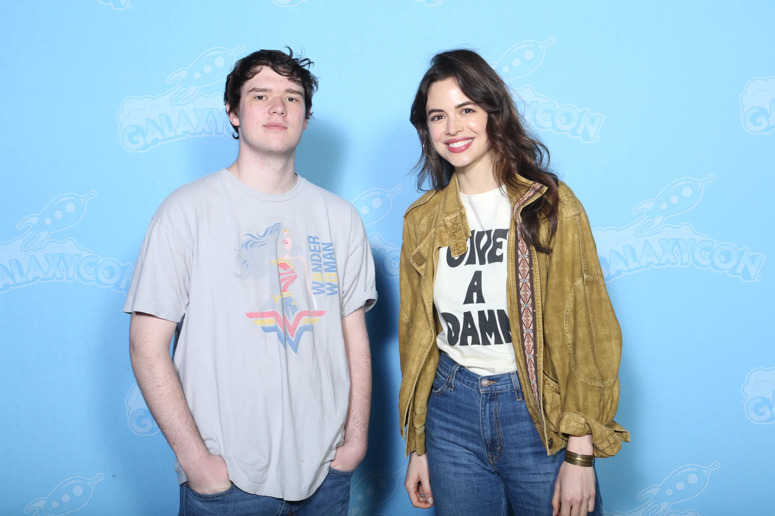 Open the featured image for Brett Dier Conor Leslie Wedding Brings Two Acting Careers Together Conor Leslie posing at GalaxyCon Richmond in 2022