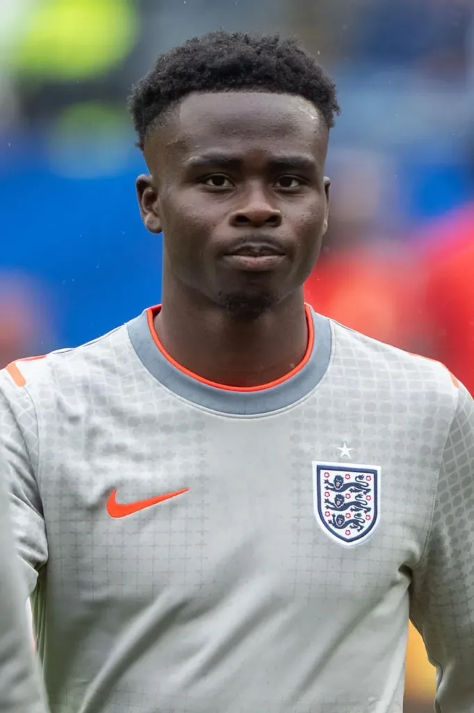 Bukayo Saka before England's World Cup match against Ghana in June 2026