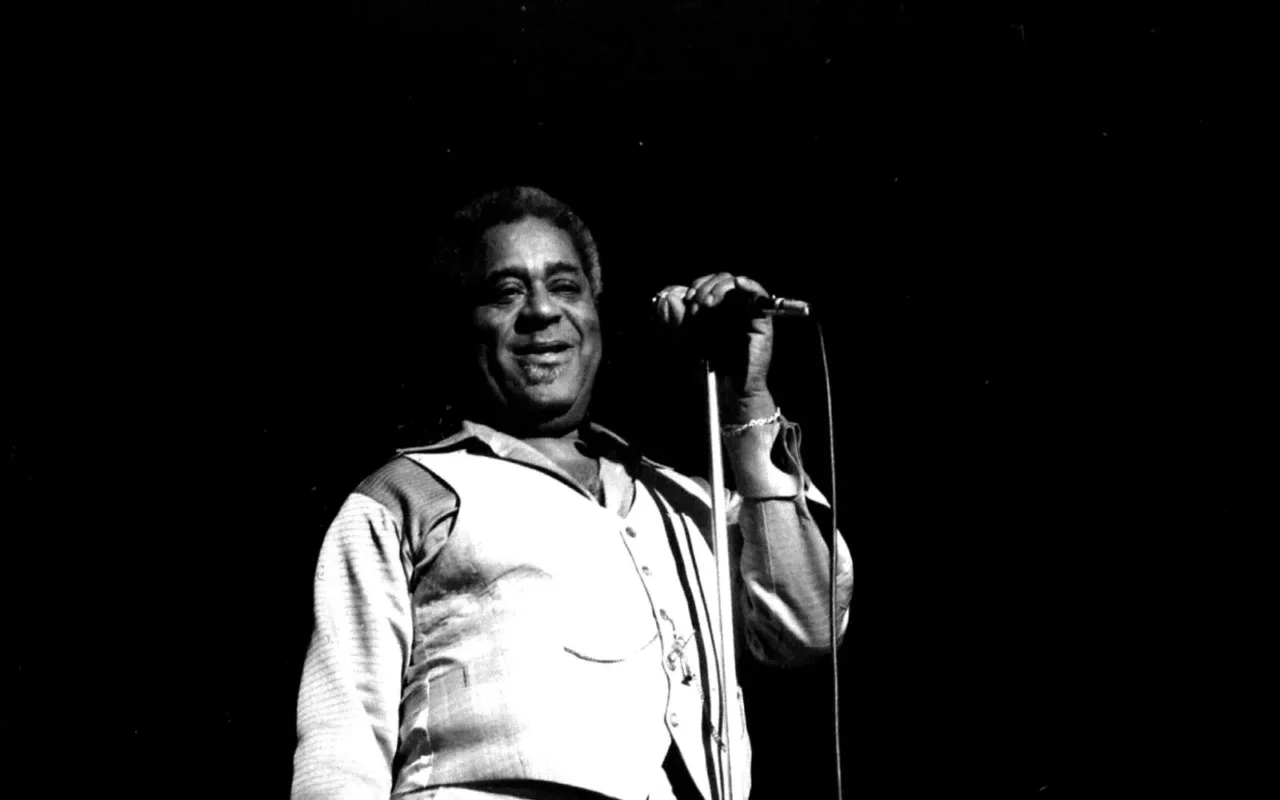Dizzy Gillespie on stage at the Colonial Tavern in Toronto in August 1978