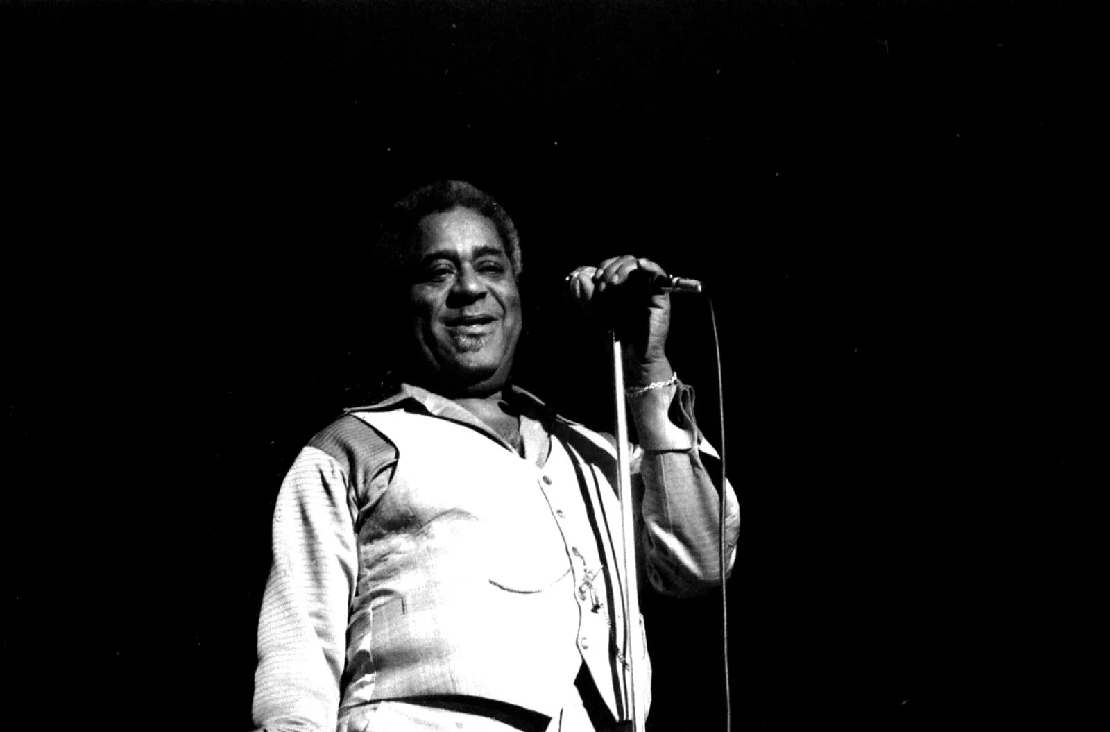 Dizzy Gillespie on stage at the Colonial Tavern in Toronto in August 1978