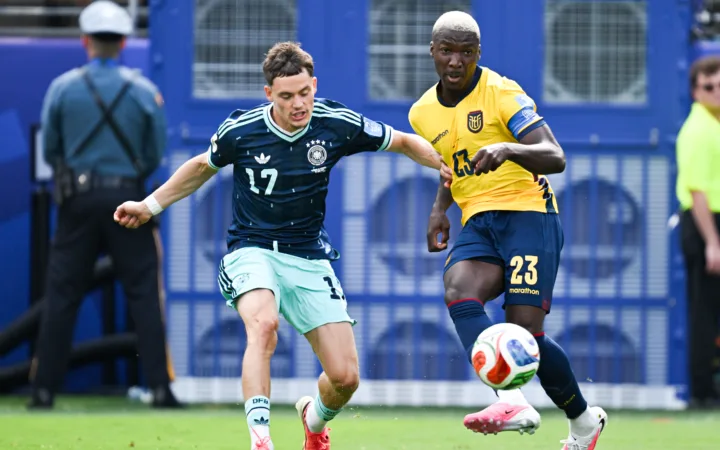 Florian Wirtz playing for Germany during the 2026 FIFA World Cup