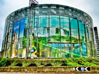 The BFI IMAX cinema building in London, photographed in 2011