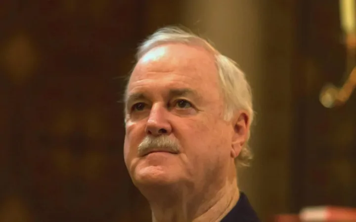 John Cleese in Melbourne in March 2014