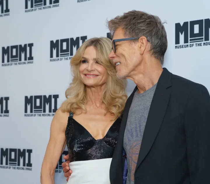 Kyra Sedgwick and Kevin Bacon at the 40th Annual Moving Image Awards in June 2026