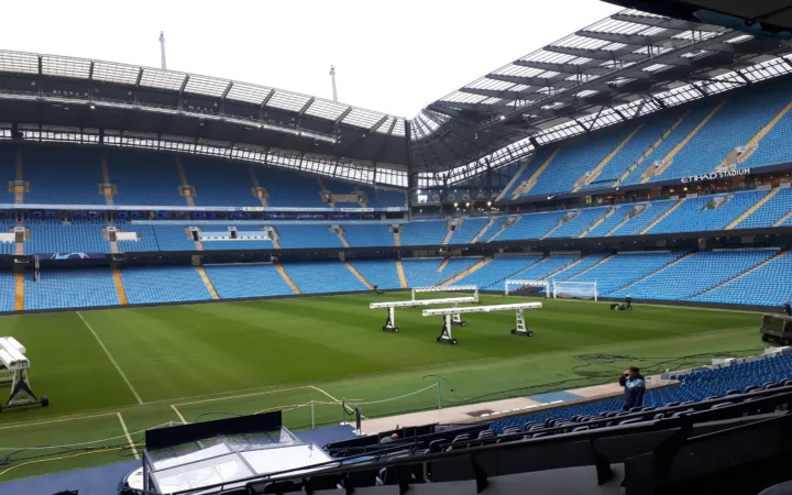 Etihad Stadium, home of Manchester City Football Club